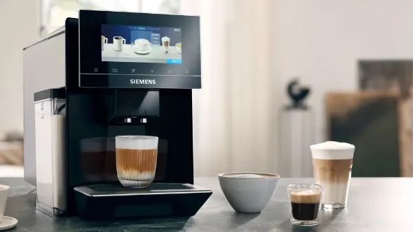 Siemens TQ903GB9 Bean to Cup EQ900 Coffee Machine with Removable Water Tank_coffee