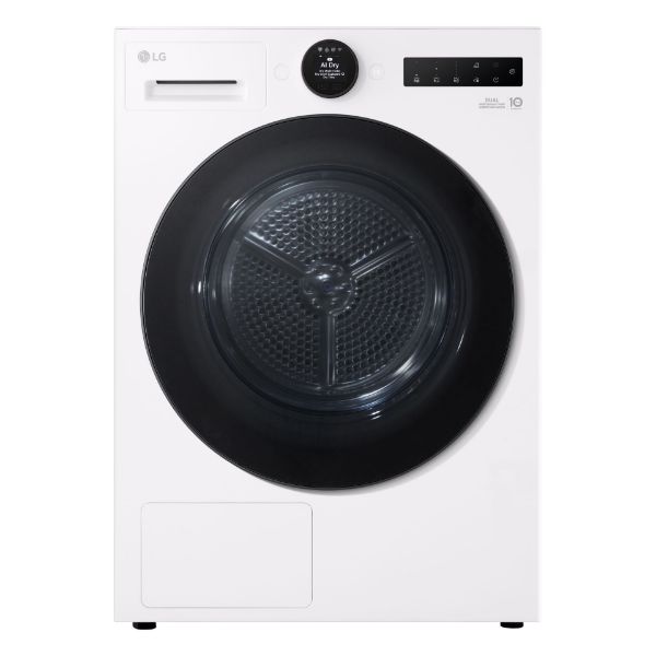 LG RHX7010TWB 10kg DUAL Inverter Heat Pump™ Dryer in White_main