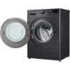 LG FWY706GBTN1 10kg/6kg 1400 Spin  Washer Dryer - Slate Grey_open door