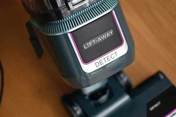 Shark LA791UKT Detect Pet Pro Upright Corded Vacuum - Adriatic Teal / Silver_liftaway detect