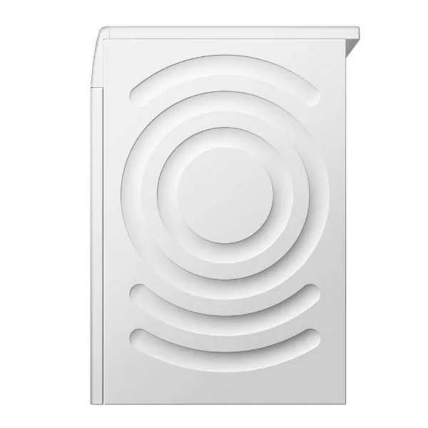 Bosch WAN28258GB 8kg 1400 Spin Washing Machine in White_side