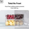 LG GBBSJ2CCPY 375L Freestanding Fridge Freezer in Silver_total no frost