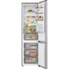 LG GBBSJ2CCPY 375L Freestanding Fridge Freezer in Silver_interior full