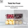 LG GMM41MSBEM 474L American Style Multi Door Fridge Freezer in Silver_total no frost
