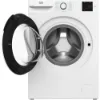 Beko BMN3WT3941W 9kg 1400 Spin Freestanding Washing Machine with EnergySpin_open door