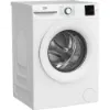 Beko BMN3WT3941W 9kg 1400 Spin Freestanding Washing Machine with EnergySpin_angled view