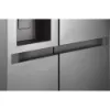 LG GSLC41PYPE 641L NatureFRESH Side-By-Side American Style Fridge Freezer in Prime Silver_recessed handles