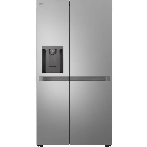 LG GSLC41PYPE 641L NatureFRESH Side-By-Side American Style Fridge Freezer in Prime Silver_main