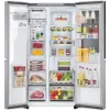 LG GSXE90BSDD 628L InstaView™ Side-By-Side Fridge American Style Freezer in Brushed Steel_interior full