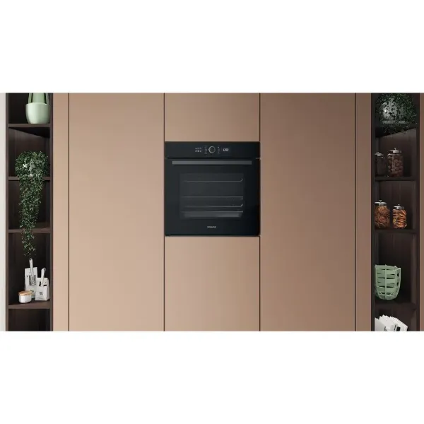 Hotpoint HOI4S8PM0BUK 60cm Built-In Single Pyrolytic Oven with Active Multiflow and Air Fry