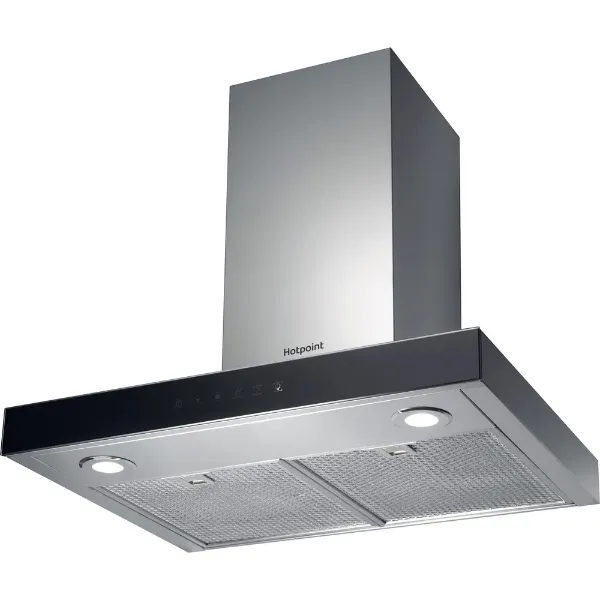 Hotpoint PHBS68FLTIX1 60cm Cooker Hood in Stainless Steel