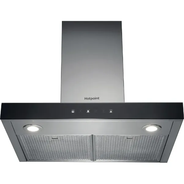 Hotpoint PHBS68FLTIX1 60cm Cooker Hood in Stainless Steel