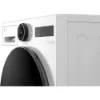 LG F4X7009TWB 9kg 1400 Spin AI Direct Drive Washing Machine in White_side view