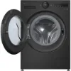 LG F4X7513TBB 13kg AI Direct Drive Washing Machine in Black_door open