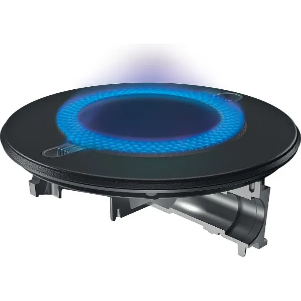 Hotpoint FTGHG641D/HBK 60cm Gas Hob with Front Control in Black
