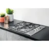 Hotpoint PAN642IX/H 60cm Gas Hob with Side Control in Stainless Steel Inox 