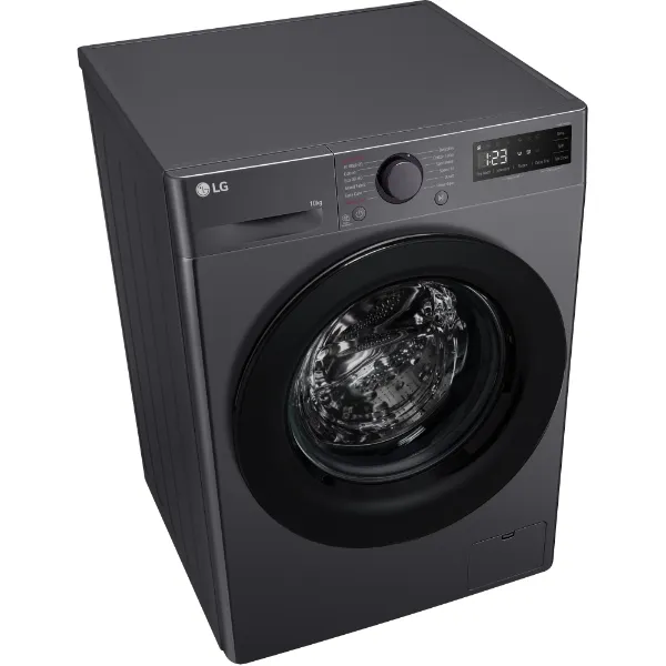 LG F4Y510GBLN1 | 10kg Steam™ Washing Machine in Slate Grey