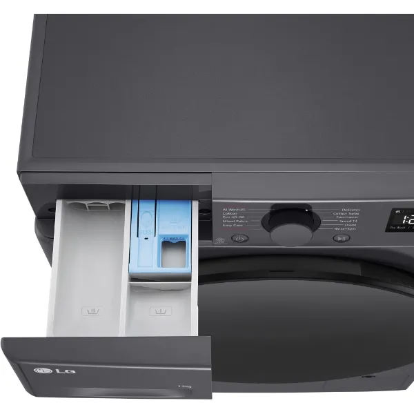 LG F4Y513GBLN1 13kg Direct Drive Washing Machine in Slate Grey_detergent drawer