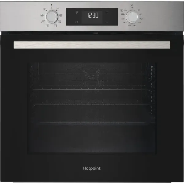 Hotpoint HO255HXUK Class 2 60cm Built-In Single Multifunction Oven with Multiflow 