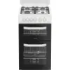 Hotpoint HDG5GCw 50cm Gas Double Cooker - White_main