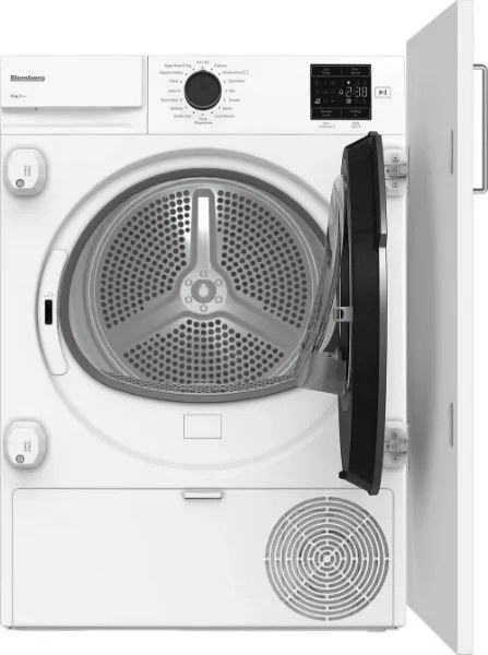 Blomberg LTDIP08310 8kg Integrated Condenser Tumble Dryer - White_open door