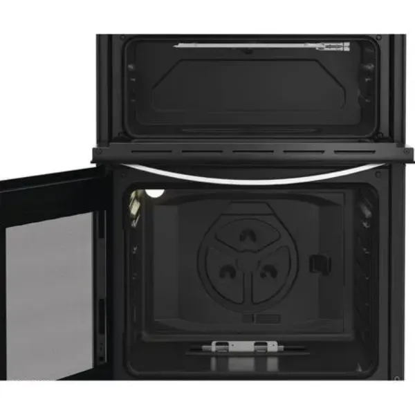 Indesit ITG6GW 60cm Gas Twin Cooker - White