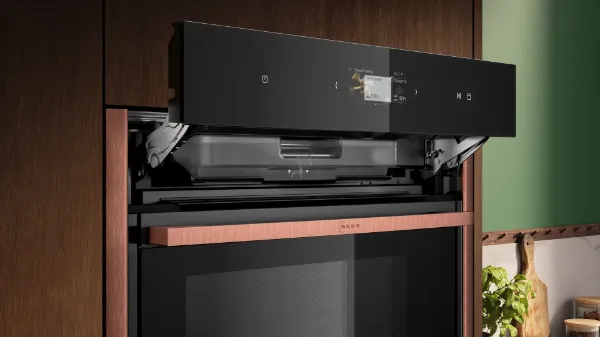 Neff B69VS7MY0A Flex Design N90 60cm Built-In Oven with Added Steam Function