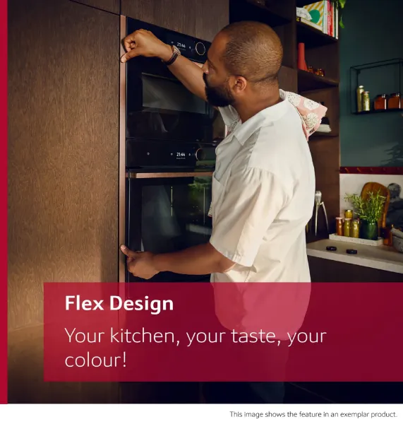 Neff B69FY5CX0 Flex Design N90 60cm Built-In Oven with Steam Function