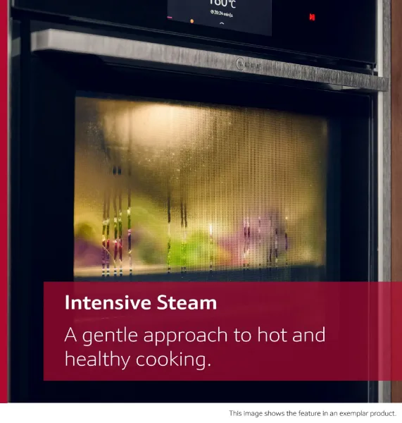 Neff B69FY5CX0 Flex Design N90 60cm Built-In Oven with Steam Function