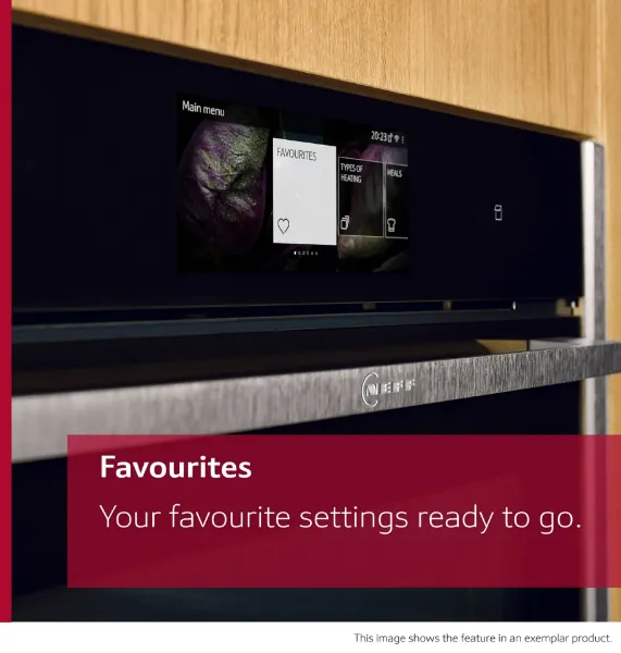 Neff B69FS5CY0A Flex Design N90 Built-In oven with Steam Function 