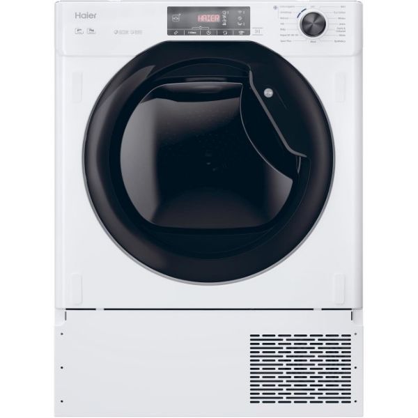 Haier HDBIH7A2TBEX Integrated 7kg Tumble Dryer in White - Boxed _main