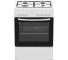 Indesit I6G3PMW/UK 60cm Dual Fuel Single Cooker in White