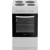 Indesit I5E3KMW 50cm Electric Single Cooker in White