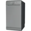 Indesit IN2FE10CS90SUK Slimline Dishwasher 10 Place Settings in Silver