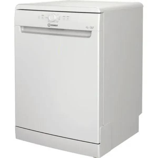 Indesit D2FHK26UK Push&Go Full Size Freestanding Dishwasher in White 