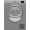 Indesit CYSD82DSSUK 8kg Heat Pump Tumble Dryer with Steam Technology in Silver