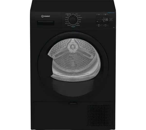 Indesit CYD92DBBUK 9kg Heat Pump Tumble Dryer in Black