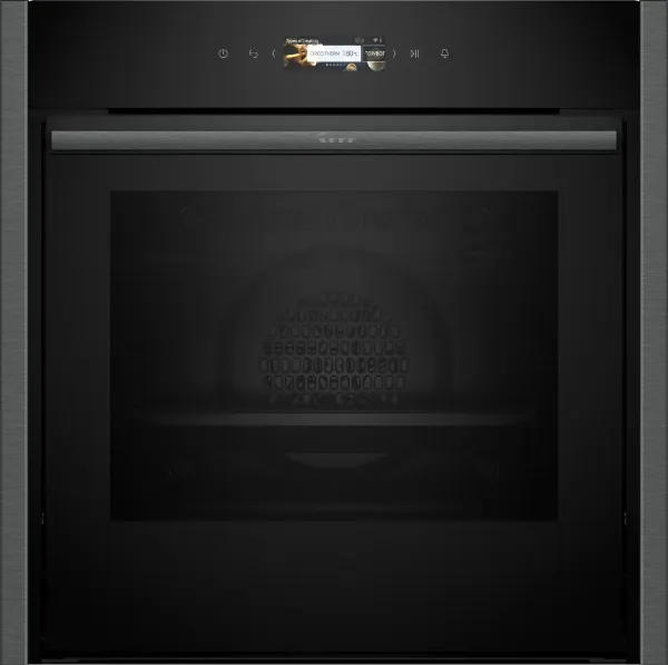 Neff B54CR31G0B 60cm Built In Single Electric Oven with Slide & Hide®