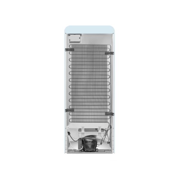 Smeg FAB28LPB6UK 60cm 50s Style Left Hand Hinged Free Standing Refrigerator In Pastel Blue