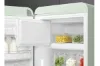Smeg FAB28LPG6 60cm 50s Style Left Hand Hinged Free Standing Refrigerator In Pastel Green