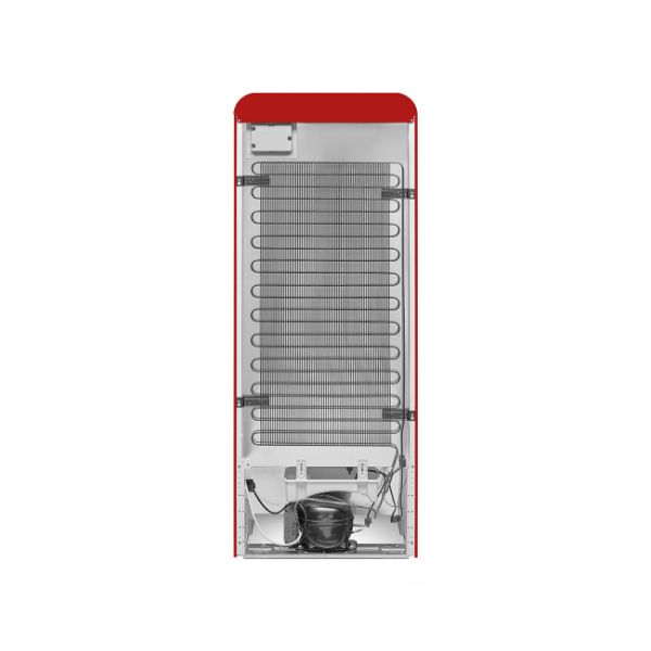Smeg FAB28LRD6UK 60cm 50s Style Left Hand Hinged Free Standing Refrigerator In Red