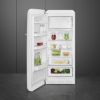 Smeg FAB28LWH6UK 60cm 50s Style Left Hand Hinged Free Standing Refrigerator In White