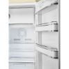 Smeg FAB28RCR6UK 60cm 50’s Style Right Hand Hinged Free Standing Refrigerator In Cream