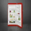 Smeg FAB28RRD6UK 60cm 50’s Style Right Hand Hinged Free Standing Refrigerator In Red