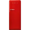 Smeg FAB28RRD6UK 60cm 50’s Style Right Hand Hinged Free Standing Refrigerator In Red