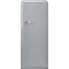 Smeg FAB28RSV6 60cm 50’s Style Right Hand Hinged Free Standing Refrigerator In Silver