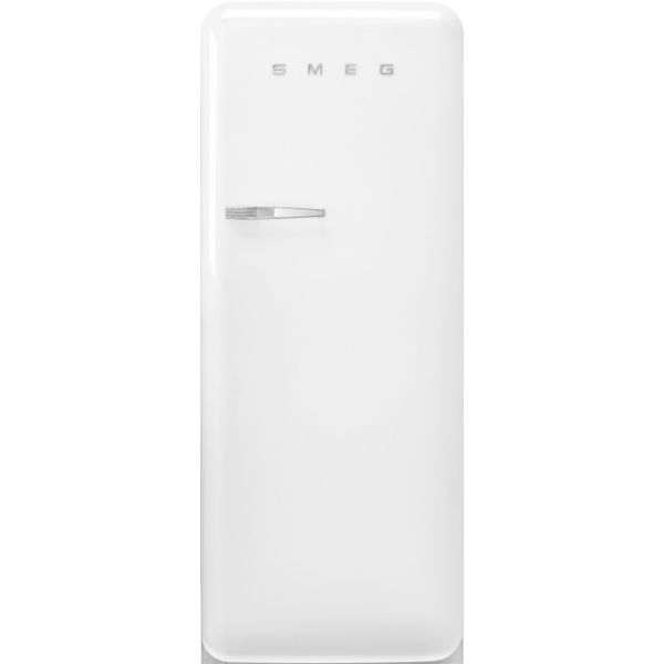 Smeg FAB28RWH6UK 60cm 50’s Style Right Hand Hinged Free Standing Refrigerator In White