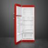 Smeg FAB30LRD6UK 60cm 50’s Style Fridge Freezer Left Hand Hinged In Red