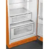 Smeg FAB30ROR6UK 60cm 50’s Style Fridge Freezer Right Hand Hinged In Orange