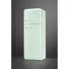 Smeg FAB30RPG6UK 60cm 50’s Style Fridge Freezer Right Hand Hinged In Pastel Green